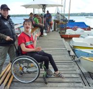 Sport trotz Handicap - Segeln auf dem Ammersee