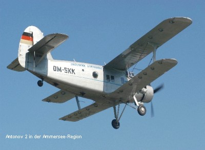 Fünfseenland Rundflug Antonov 2