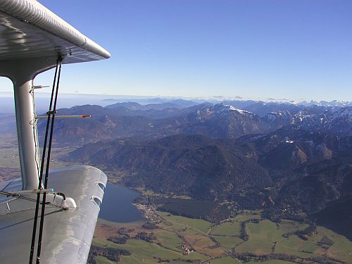 Ammersee-Rundflug Alpen Neuschwanstein