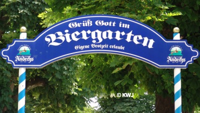 Bayerische Biergärten am Ammersee