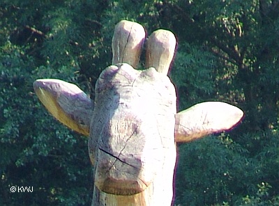 Buchheim Museum: Giraffe im Park