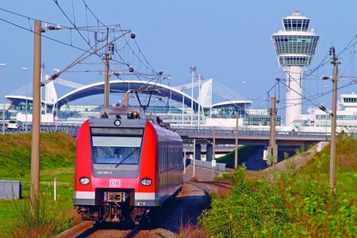 Rapid train Munich Airport
