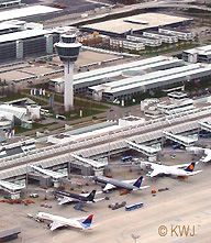 Luftbild Tower Flughafen München