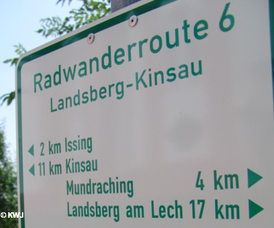 Rad-Wander-Route Vilgertshofen Ammersee-Region