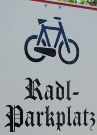 Radl-Parkplatz am Ammersee
