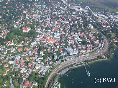 Foto: Luftbild Starnberg und Starnberger See