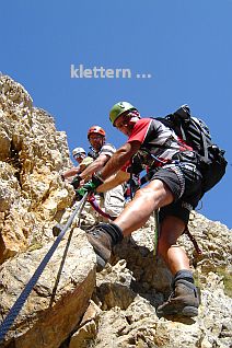 Klettersteig-Touren mit Sepp Strzer