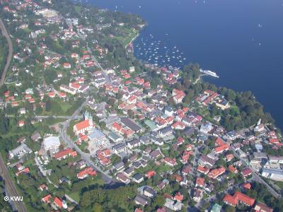 Foto: Luftbild Tutzing am Starnberger See